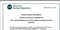 西屋AP1000核電站設(shè)計(jì)獲得英國核管會(huì)的批準(zhǔn)確認(rèn)