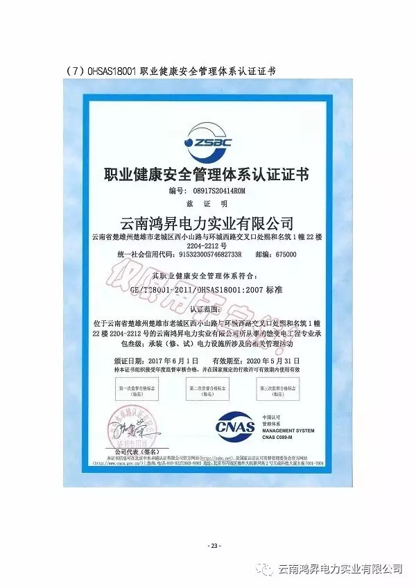 云南鴻昇電力實(shí)業(yè)有限公司售電業(yè)務(wù)概述