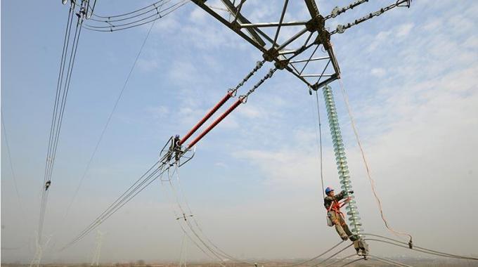 高空作業(yè) 樊城—隨州500千伏線(xiàn)路