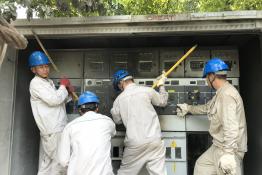 江北供電：抗災(zāi)搶險(xiǎn)在一線