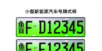 新能源車專用號牌在<font color=