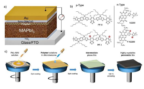 蘇州大學(xué)馬萬里團(tuán)隊Adv. Funct. Mater.：共軛聚合物助力鈣鈦礦電池效率及穩(wěn)定性