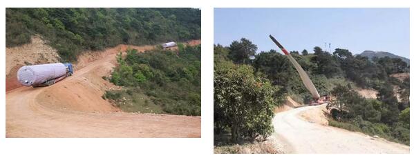 國投在桂第一個(gè)新能源項(xiàng)目首臺(tái)風(fēng)機(jī)樹立！