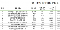 四川對9家售電公司進(jìn)行公示