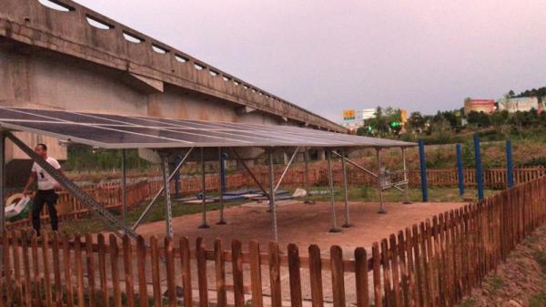 湖南郴州6個村的太陽能污水處理站正式運(yùn)行