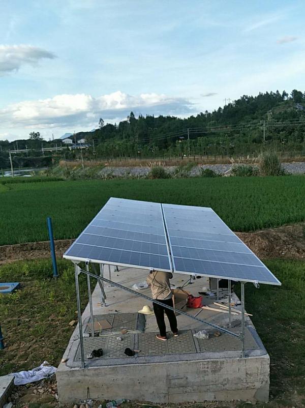 湖南郴州6個村的太陽能污水處理站正式運(yùn)行