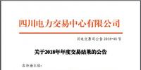 四川年度交易：水電均價(jià)0.223元 最低0.036元