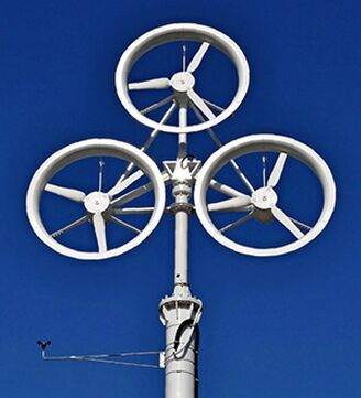 發(fā)電不用怕風(fēng)?。喝毡拘滦惋L(fēng)車體型小電量足