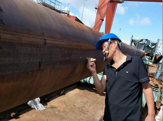 三峽新能源汕頭南澳海上風(fēng)電試樁工程首件鋼管樁順利通過驗收