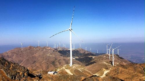 中國能建在湘投建首個(gè)風(fēng)電場白云仙風(fēng)電場二期項(xiàng)目并網(wǎng)投產(chǎn)