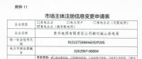 貴州公示2家售電公司、3家電力用戶及1家電網(wǎng)企業(yè)的注冊信息變更申請