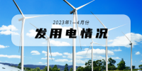 2023年1-4月份發(fā)用電情況